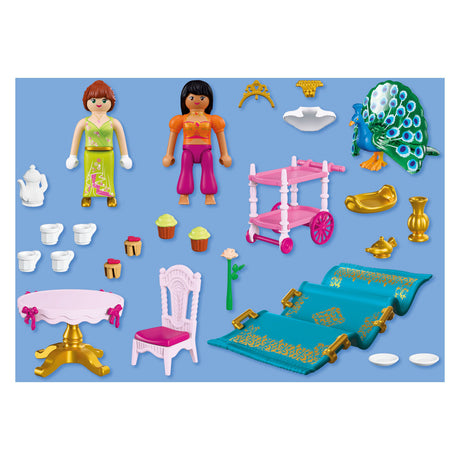 Visite de princesse Playmobil de loin - 72054