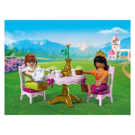Visite de princesse Playmobil de loin - 72054