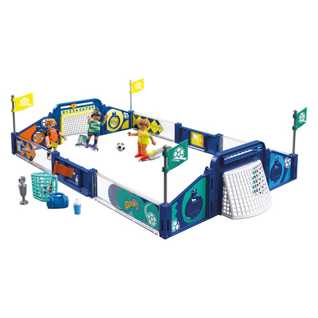 Playmobil voetbalstadion speelset - my life 72056 voetbal speelgoed.