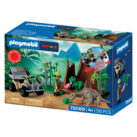 Abri pour dinosaures Playmobil Dinos - 72069