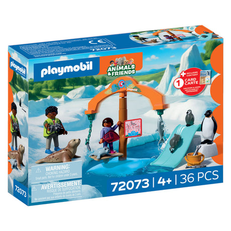 Playmobil animals friends dierentuin ijsexpeditie - 72073