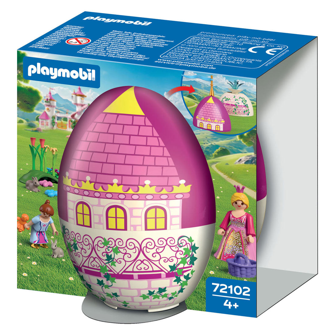 Playmobil prinses speelgoed ei - verrassingsei met accessoires.