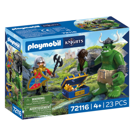 Playmobil chevaliers 72116, action aventure, 4 ans, multicolore