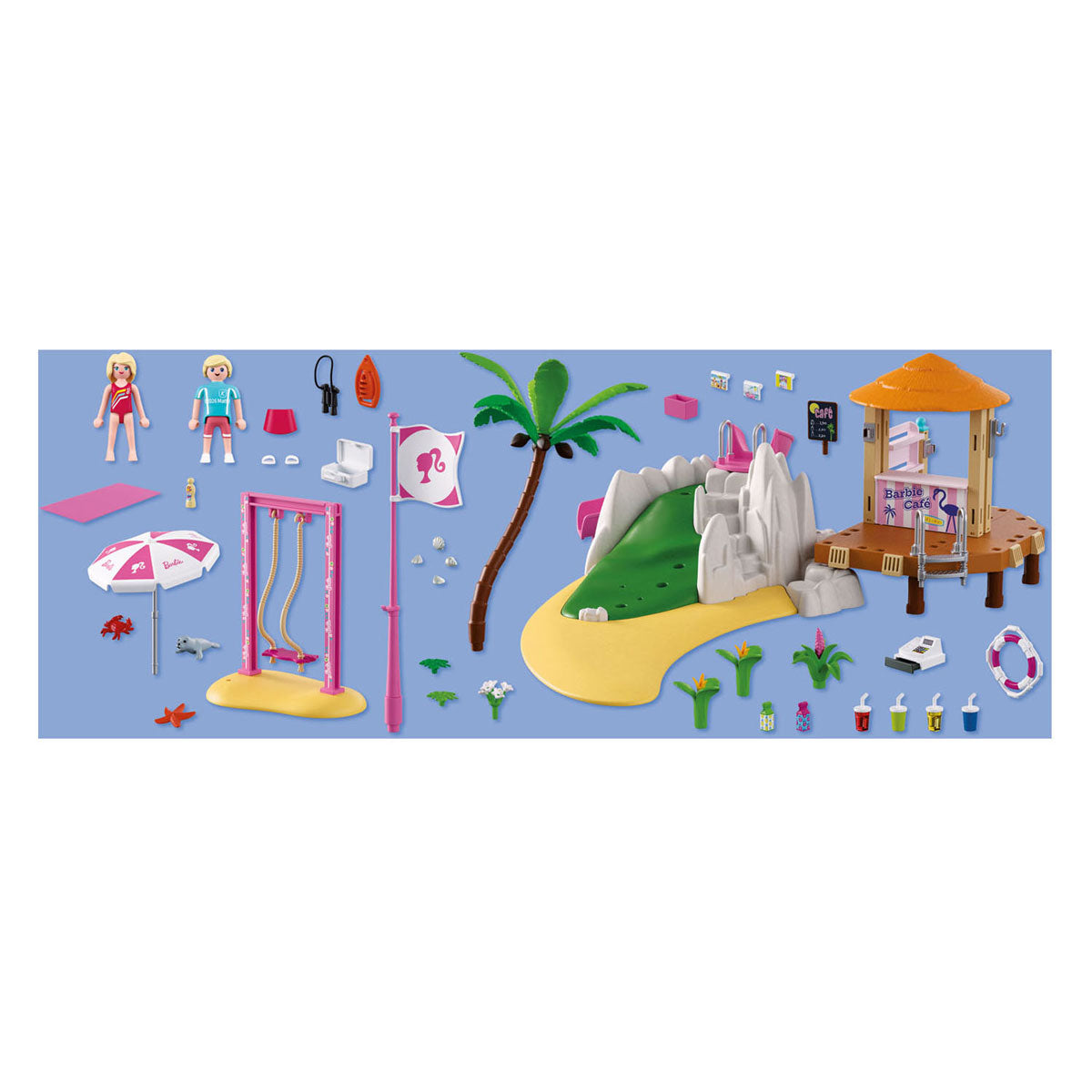 Playmobil Barbie Café de la plage - 72121