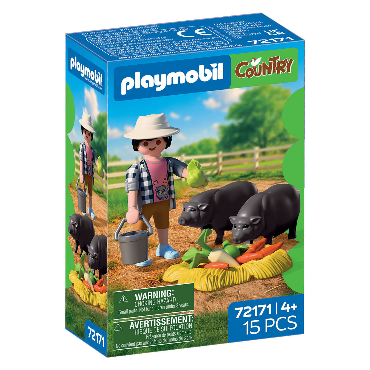 Playmobil country boer met hangbuikzwijn - 72171