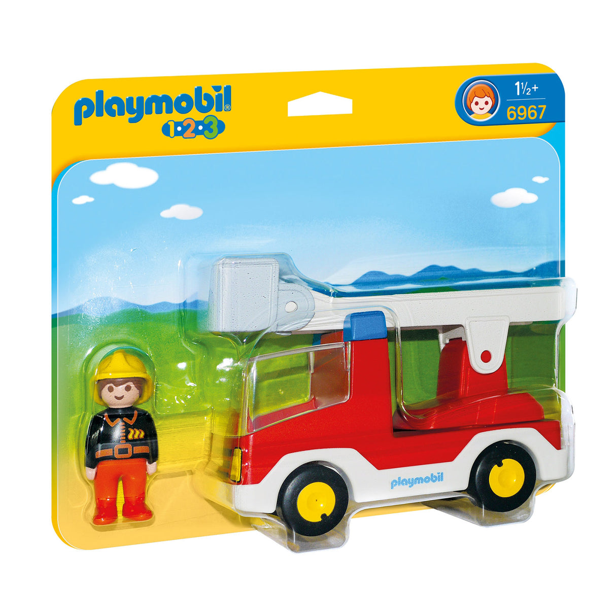 PlayMobil Junior Fire Whid With Ladder 6967