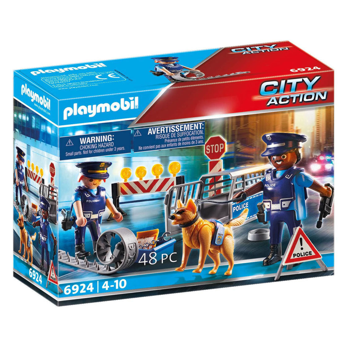 Playmobil City Action Police Road Barrier 6924