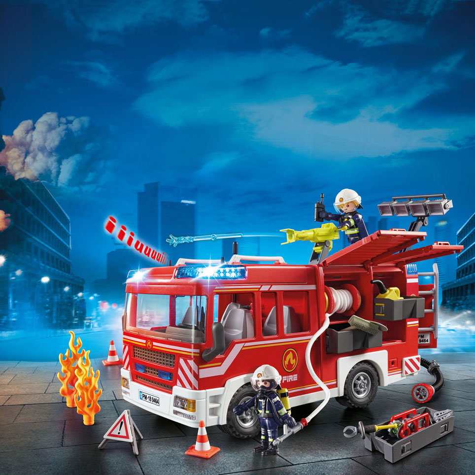 Playmobil City Action: Bombero Bump Truck (9464)