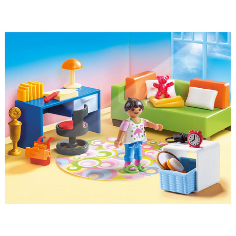 Chambre d'enfant Playmobil avec canapé-lit - 70209