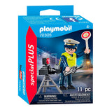 Playmobil 70305 police officer with flash control