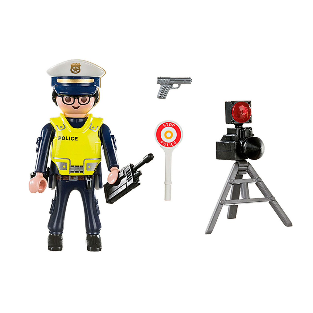 Playmobil 70305 Officier de police avec contrôle flash