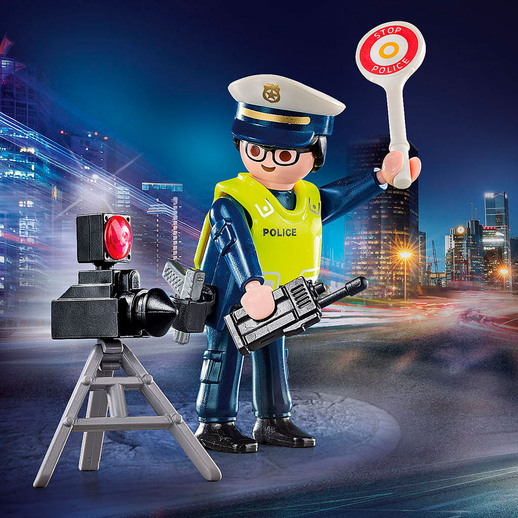 Playmobil 70305 Policjant z kontrolą flash