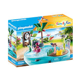 Playmobil Family Fun Pool med Watersplash 70610