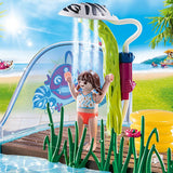 Playmobil Family Fun Pool med Watersplash 70610