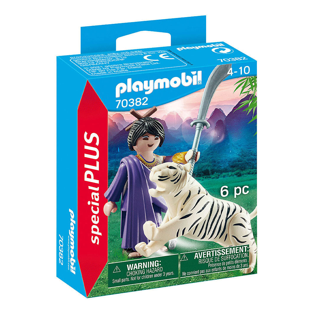 Playmobil Special Asian Fighter avec Tiger - 70382