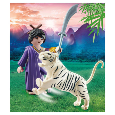 Playmobil Special Asian Fighter avec Tiger - 70382