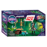 Playmobil Ayuma starter set chevalier fée avec raton laveur - 70905