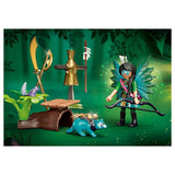Playmobil Ayuma starter set chevalier fée avec raton laveur - 70905