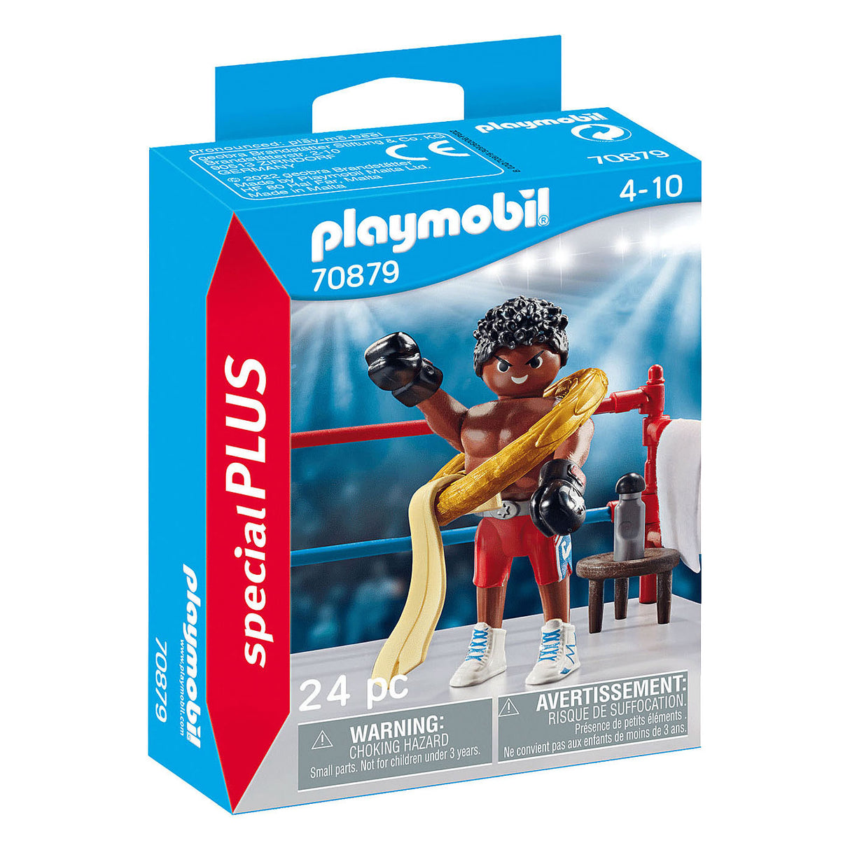 Playmobil spéciaux champion de boxe - 70879