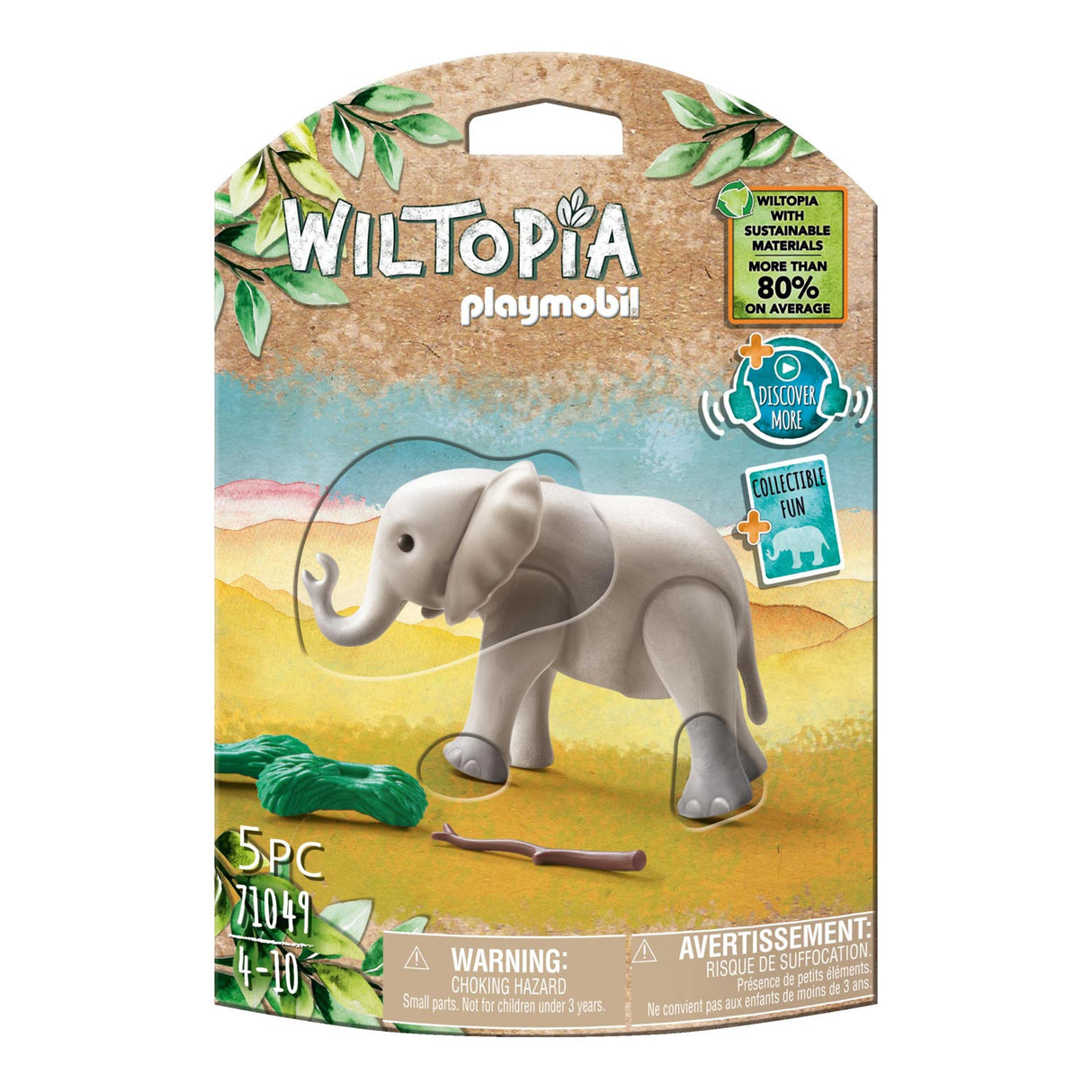 PlayMobil Wiltopia Baby Elephant 71049