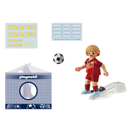 Playmobil sports action footballeur Belgique - 71128