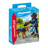 Playmobil Specials Officer di polizia con Speurhond 71162