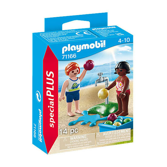 Playmobil Special plus dzieci z balonami wodnymi 71166