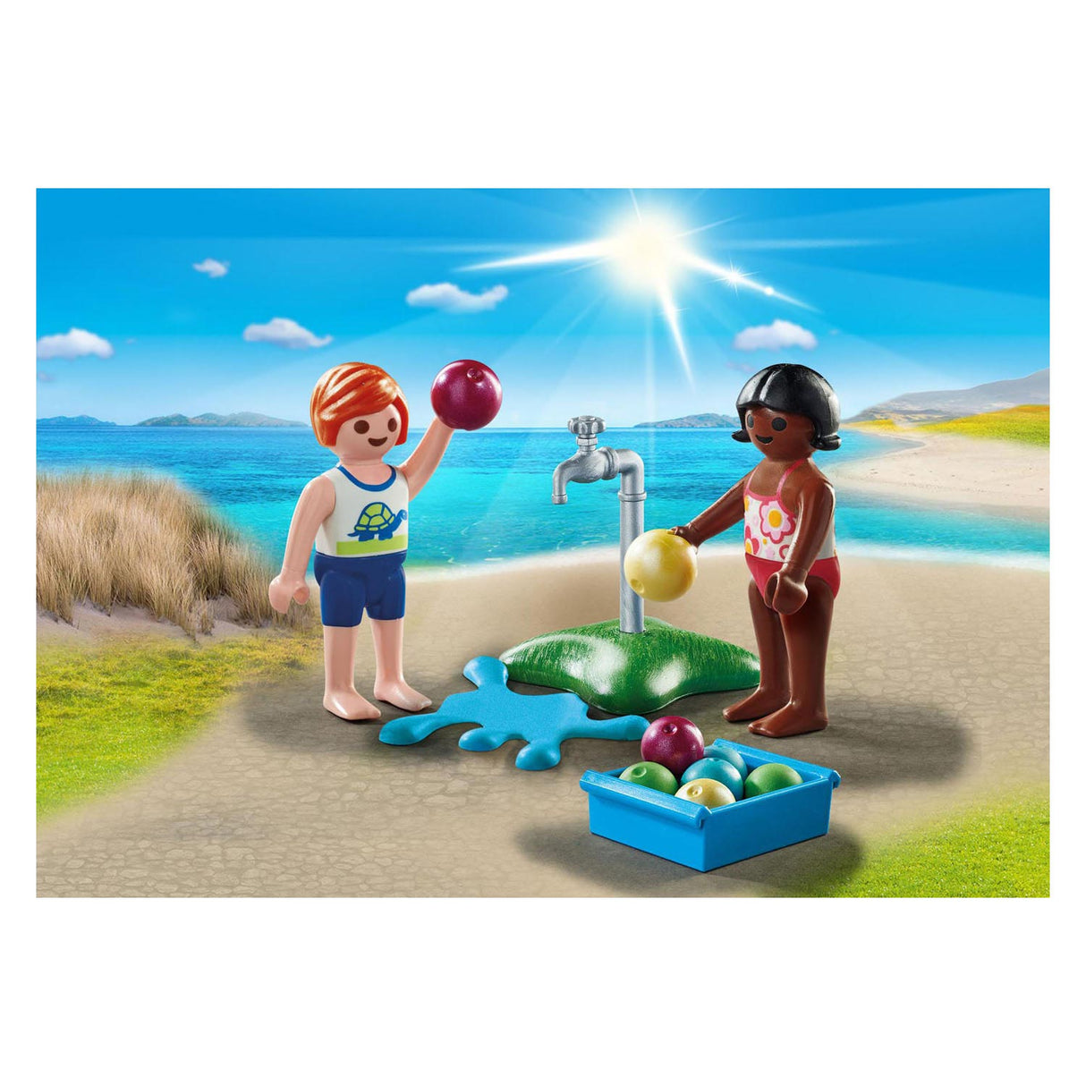 Playmobil Special Plus Children With Water Balloons 71166