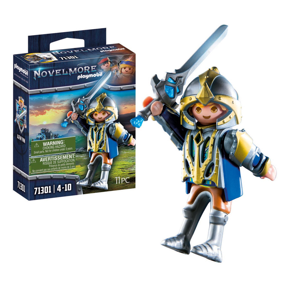 PlayMobil Novelmore Arwynn s InvinciBus 71301