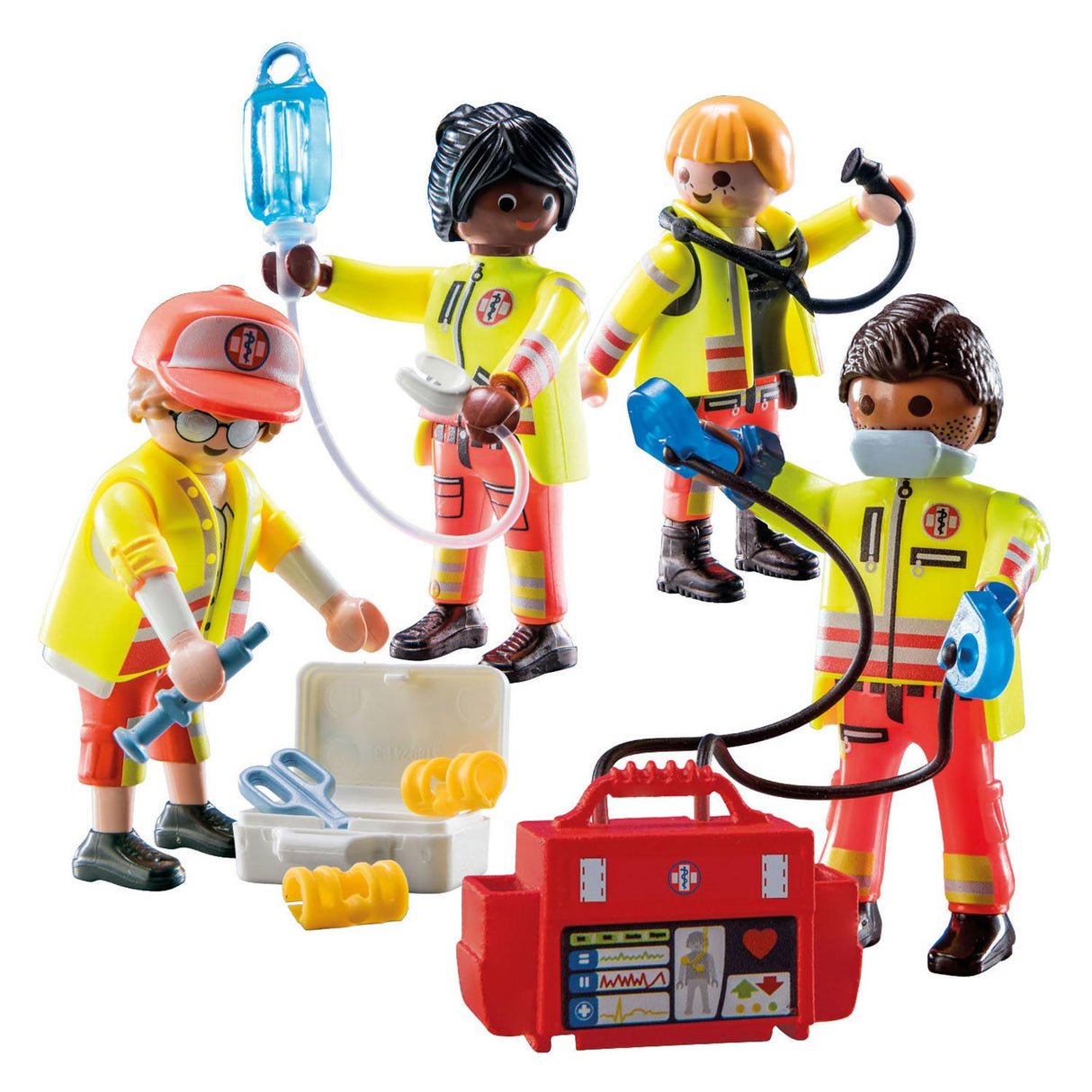 PlayMobil Stad Liewens-Rettung Team 71244