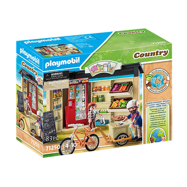 PlayMobil Country 24 ore a 24 ore Farm Shop 71250