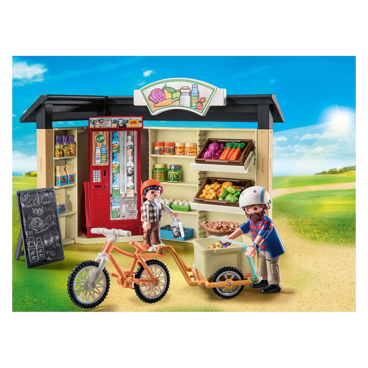 PlayMobil Country 24 ore a 24 ore Farm Shop 71250