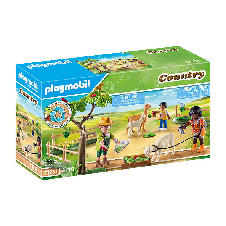 Playmobil Country Alpaca Walk 71251