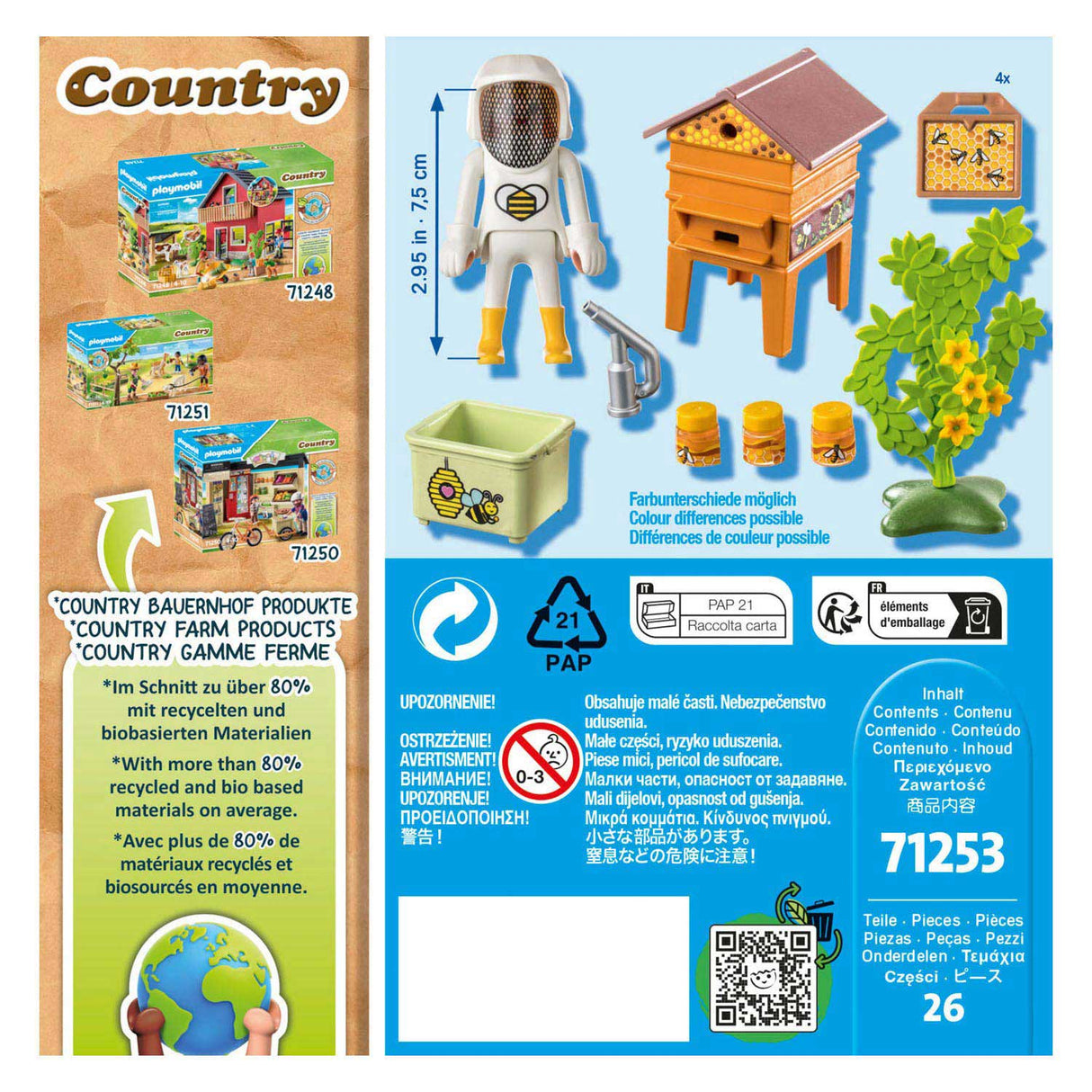 Čebelar Playmobil Country 71253