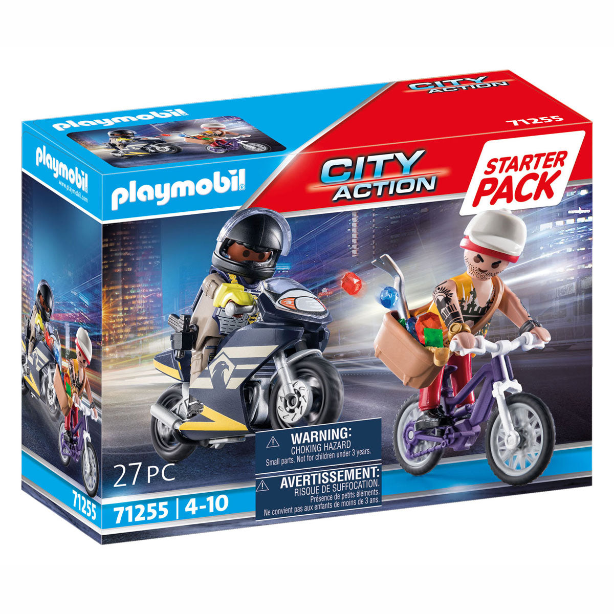 Speciální jednotka a šperky Playmobil Starterpack 71255