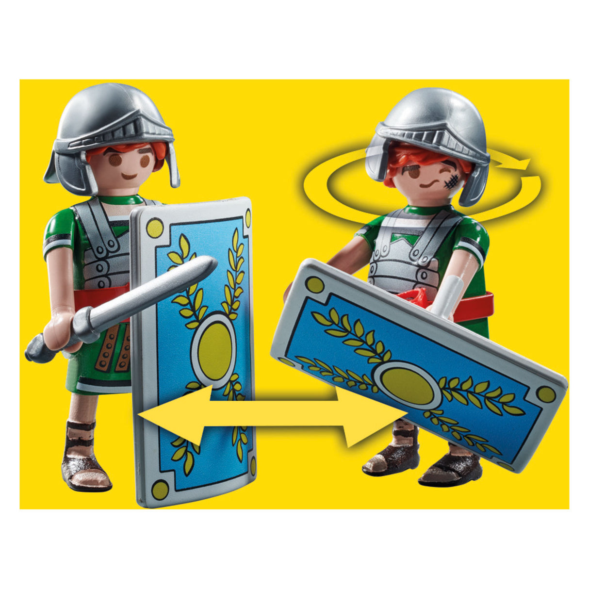 Playmobil Astérix Dessin et la Bataille pour le Palais - 71268