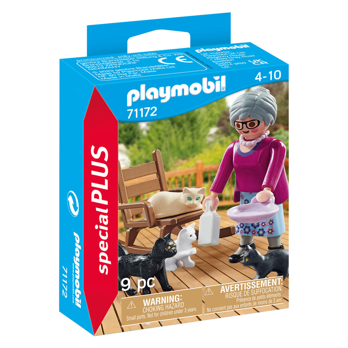 Babička Playmobil Specials With Cats 71172