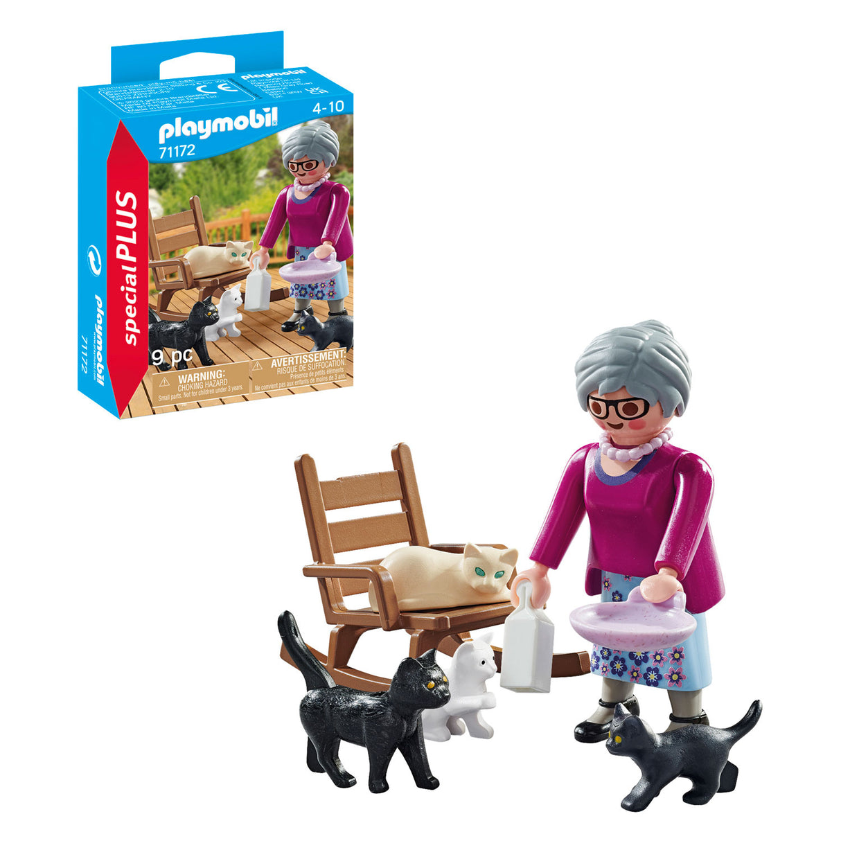 Babička Playmobil Specials With Cats 71172