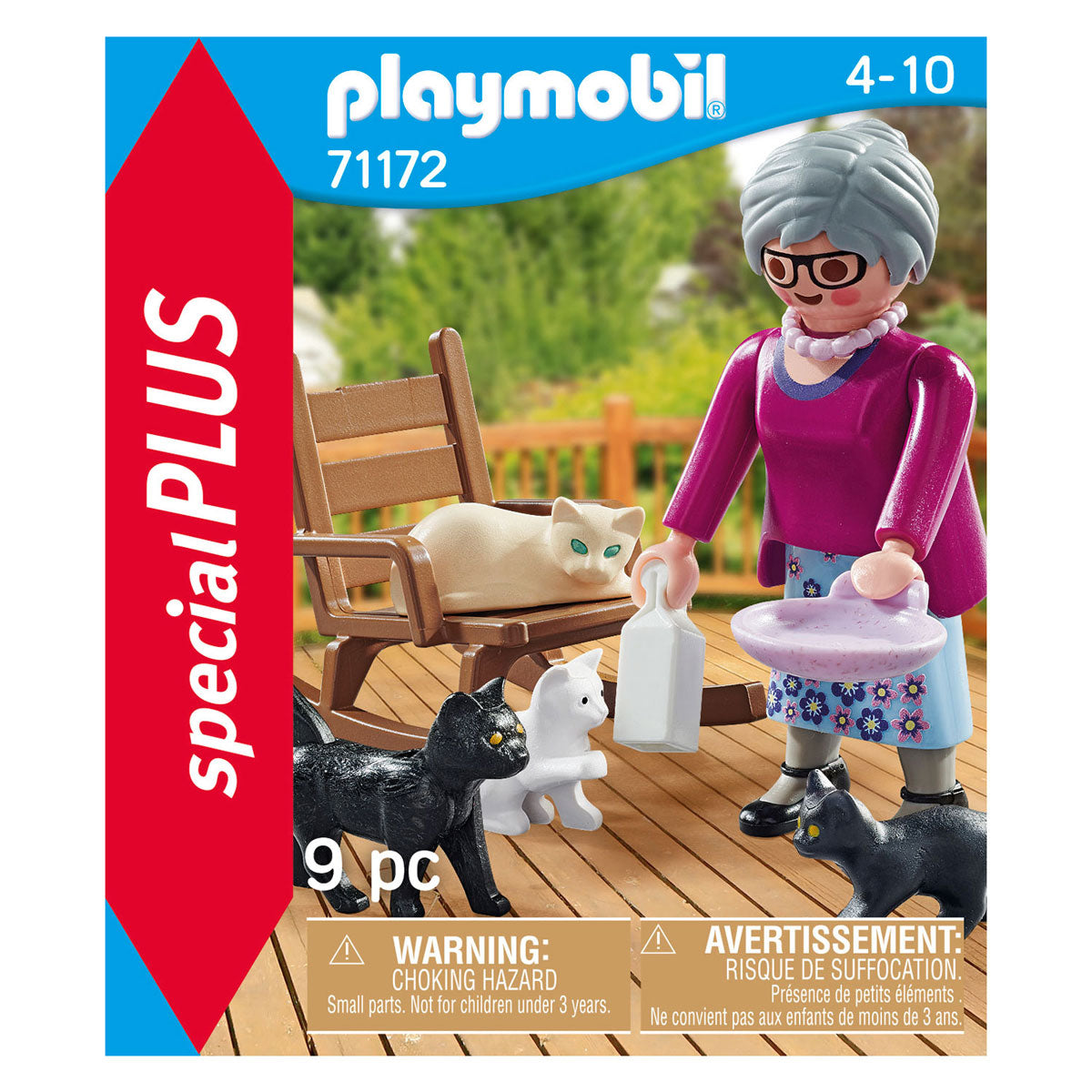 Babička Playmobil Specials With Cats 71172