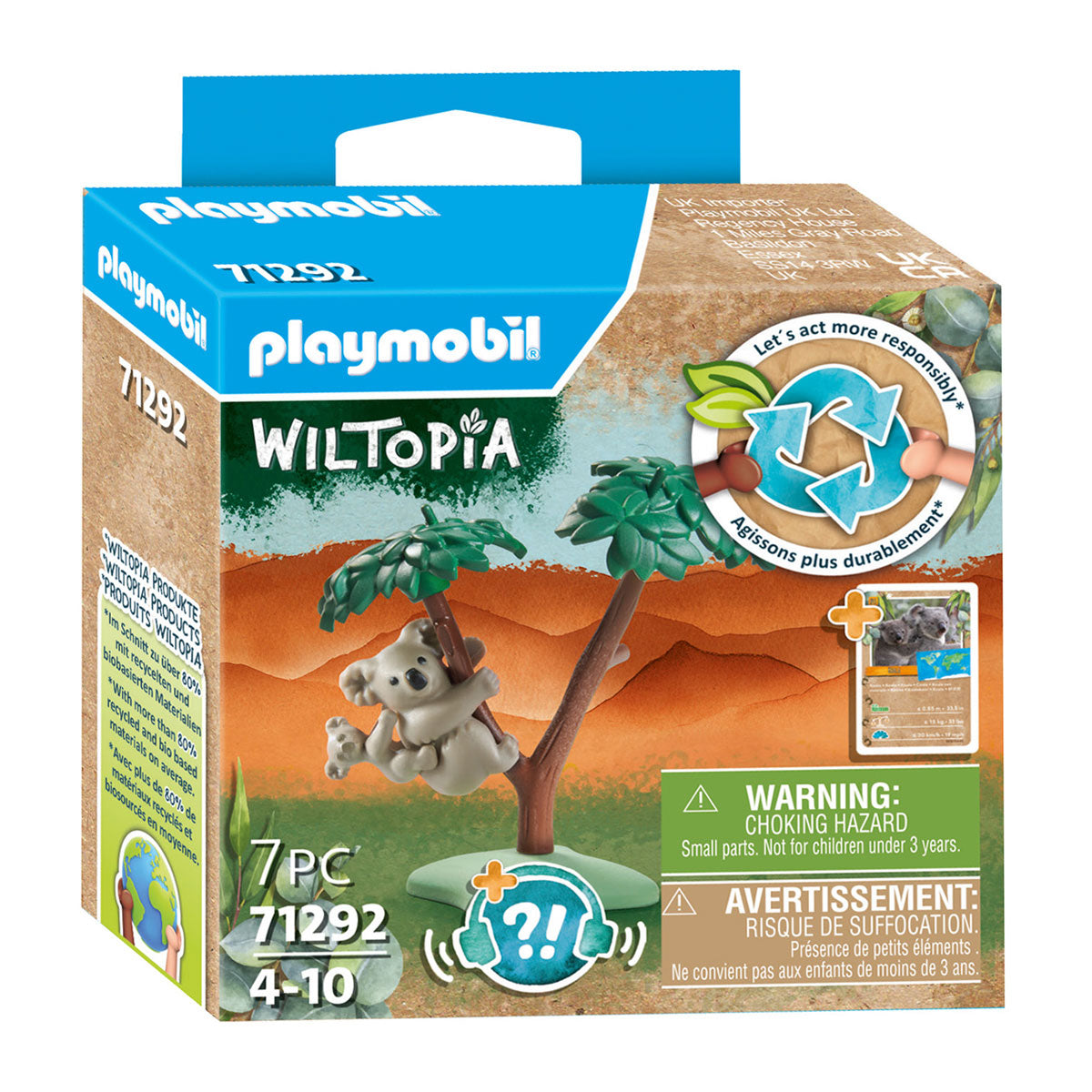 Playmobil Wiltopia Koala mit Welp 71292