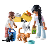 Playmobil Country Cat Family 71309