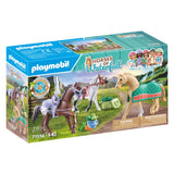 Playmobil Horses nebo Waterfall 3 Horses s příslušenstvím 71356