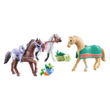 Playmobil Horses nebo Waterfall 3 Horses s příslušenstvím 71356