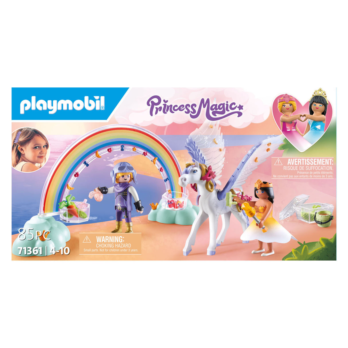 Playmobil Princess Pegasus avec Rainbow 71361