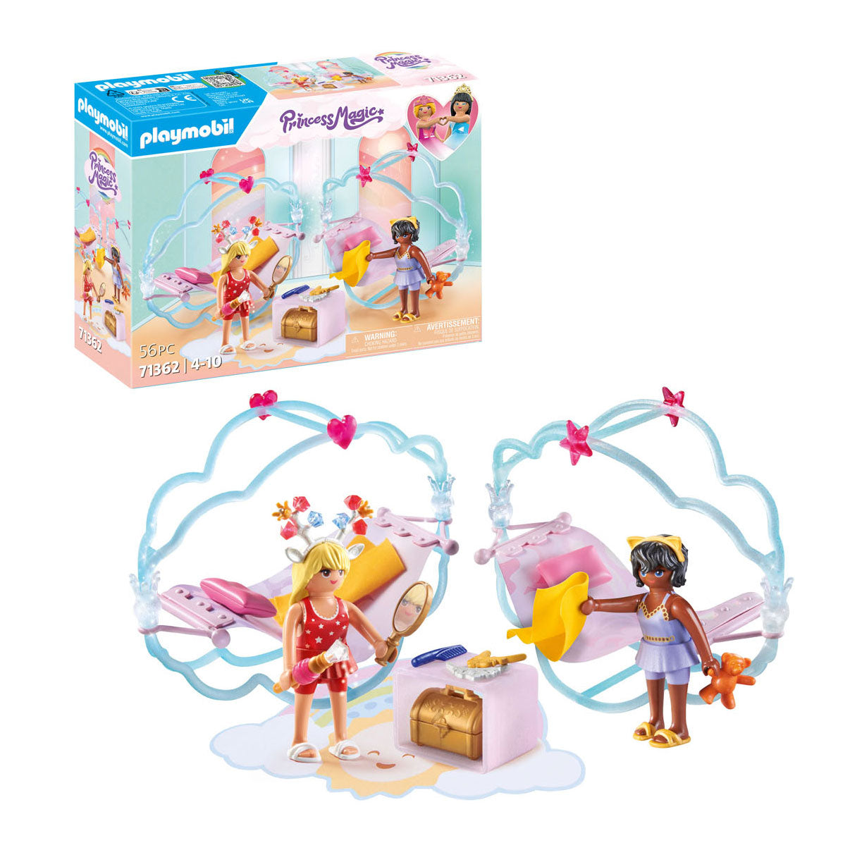 Playmobil princesse pyjama magique soirée dans les nuages - 71362
