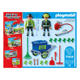 Playmobil City Action Figure Set čistilne ekipe 71434