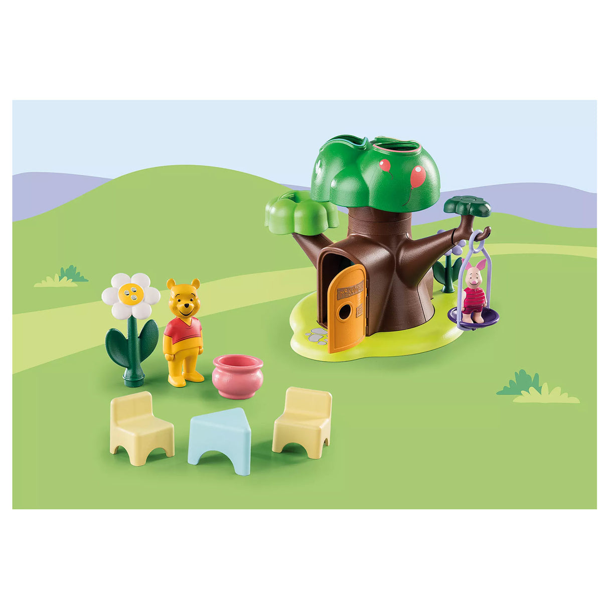 Playmobil 1.2.3. Puchatek Boomhut 71316