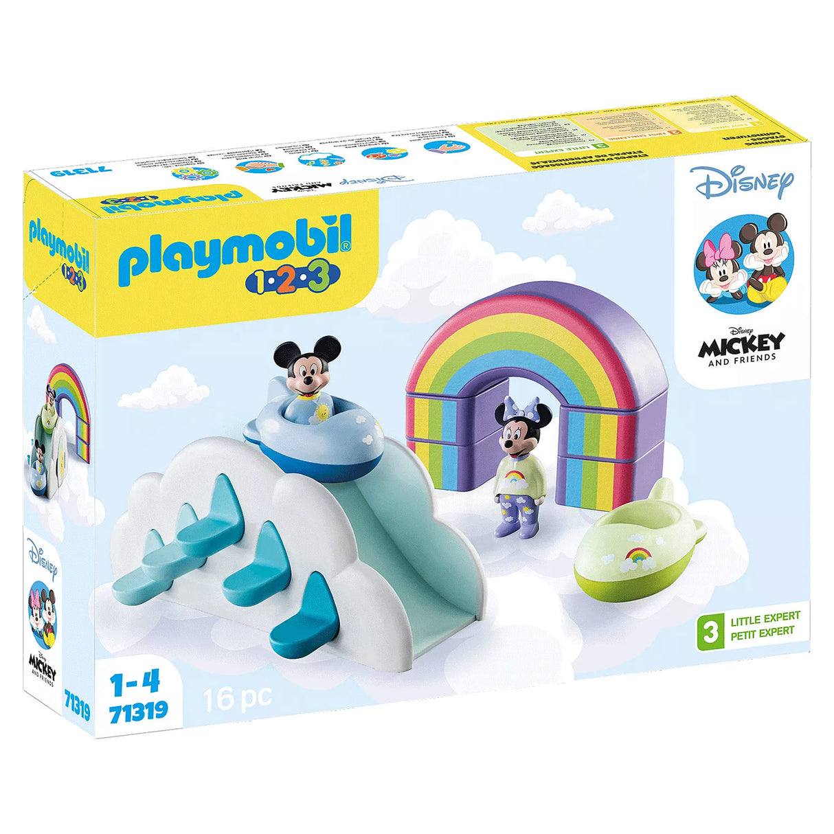 Playmobil junior mickey mouse maison nuage - 71319