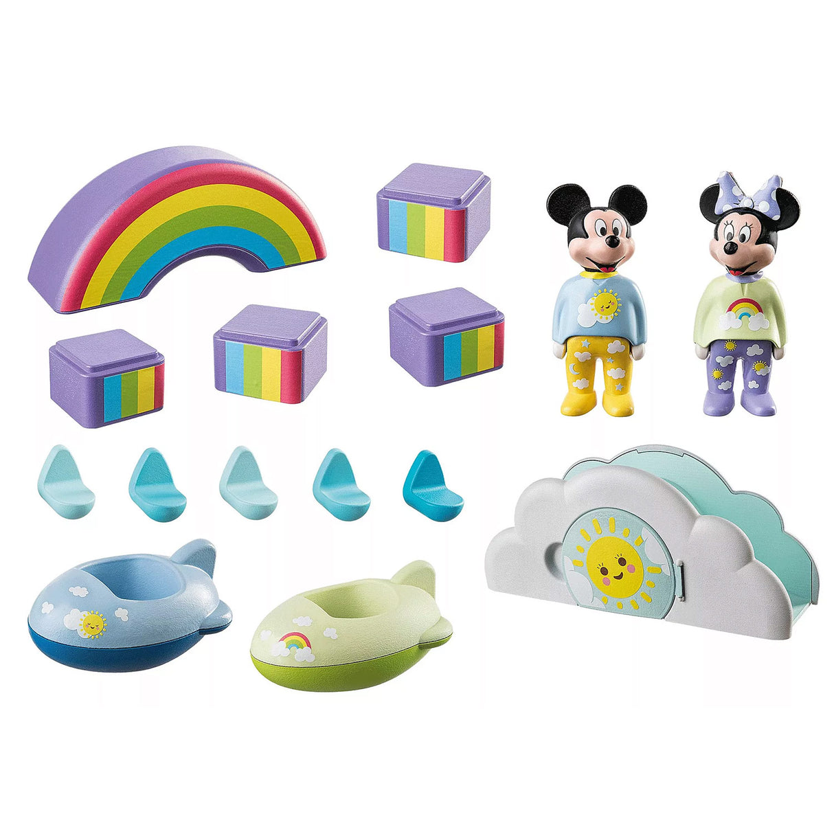 Playmobil junior mickey mouse maison nuage - 71319