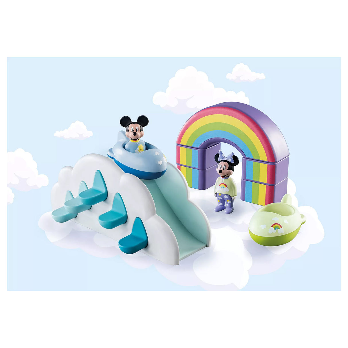 Playmobil junior mickey mouse maison nuage - 71319
